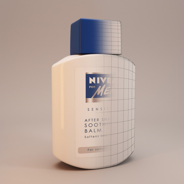 nivea men 3d model - Nivea for men by Stubborn3D